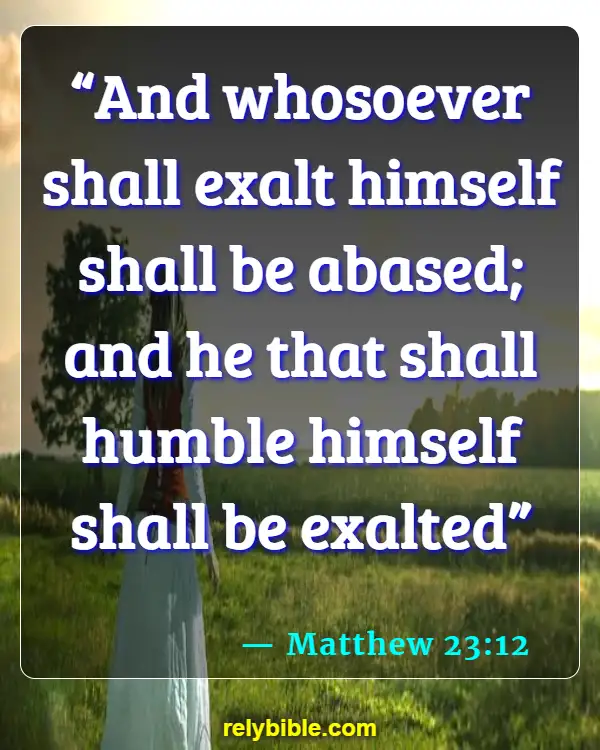 Bible Verse (Matthew 23:12)