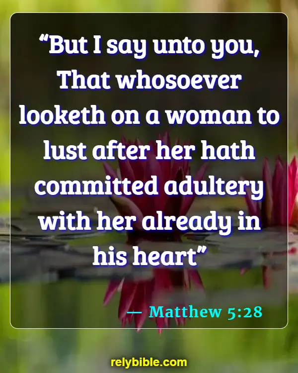 Bible Verse (Matthew 5:28)