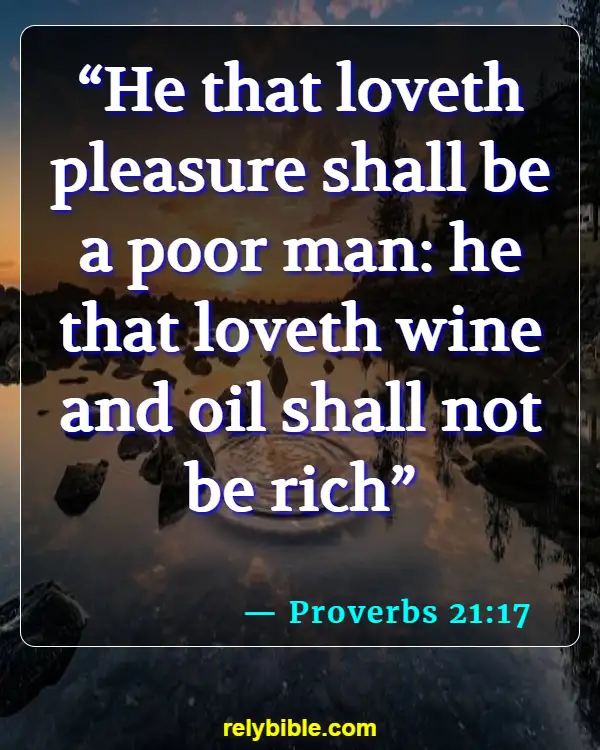 Bible Verse (Proverbs 21:17)