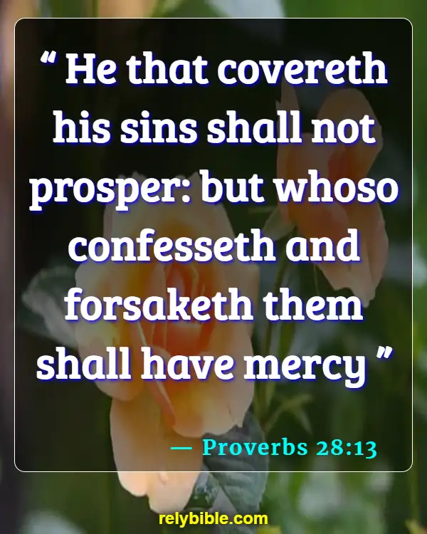Bible Verse (Proverbs 28:13)