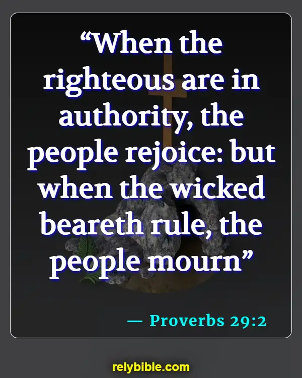 Bible Verse (Proverbs 29:2)