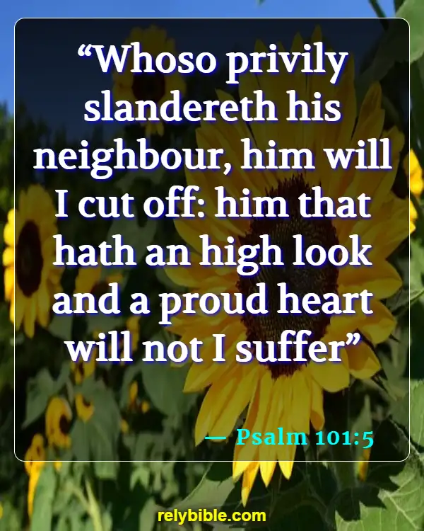 Bible Verse (Psalm 101:5)