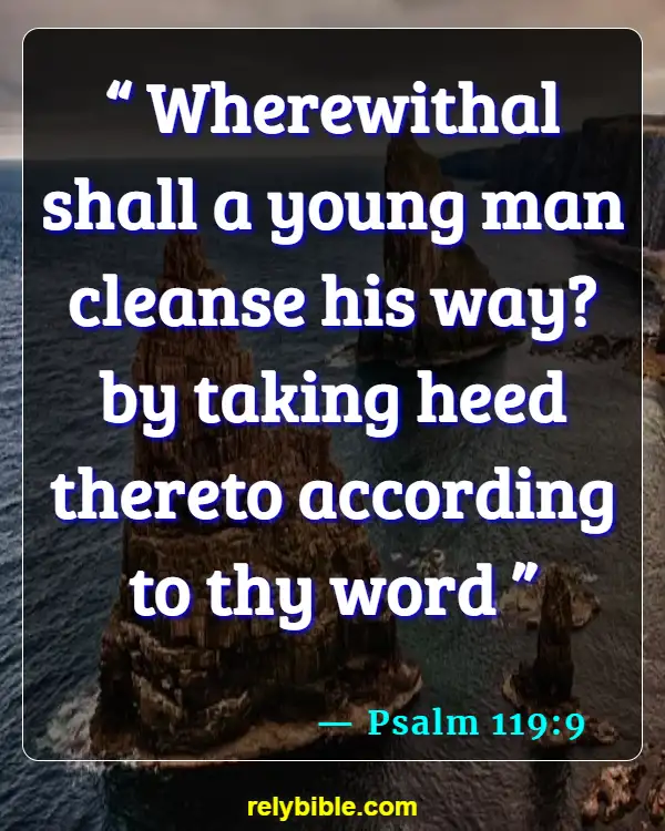 Bible Verse (Psalm 119:9)
