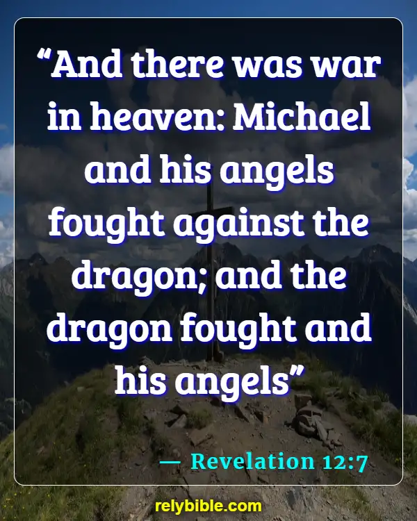 Bible verses About Dragons (Revelation 12:7)