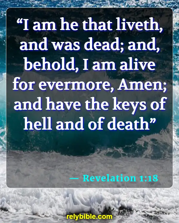 Bible Verse (Revelation 1:18)