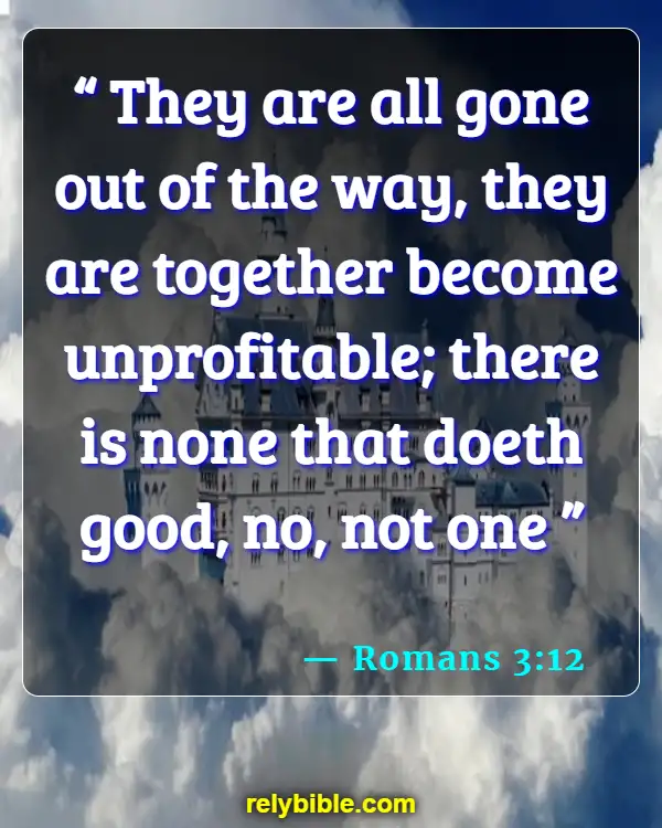 Bible Verse (Romans 3:12)