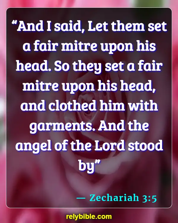 Bible Verse (Zechariah 3:5)