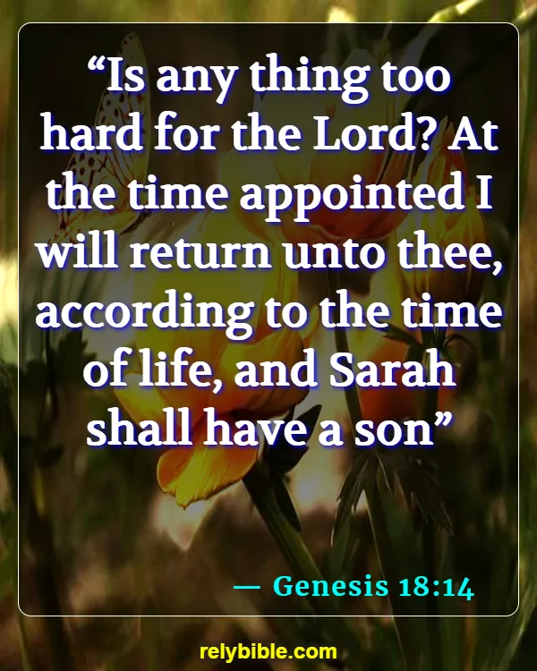 bible verse (Genesis 18:14)