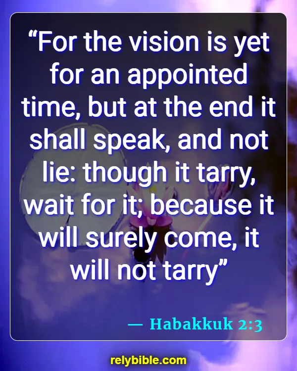 Bible verses About Distance (Habakkuk 2:3)