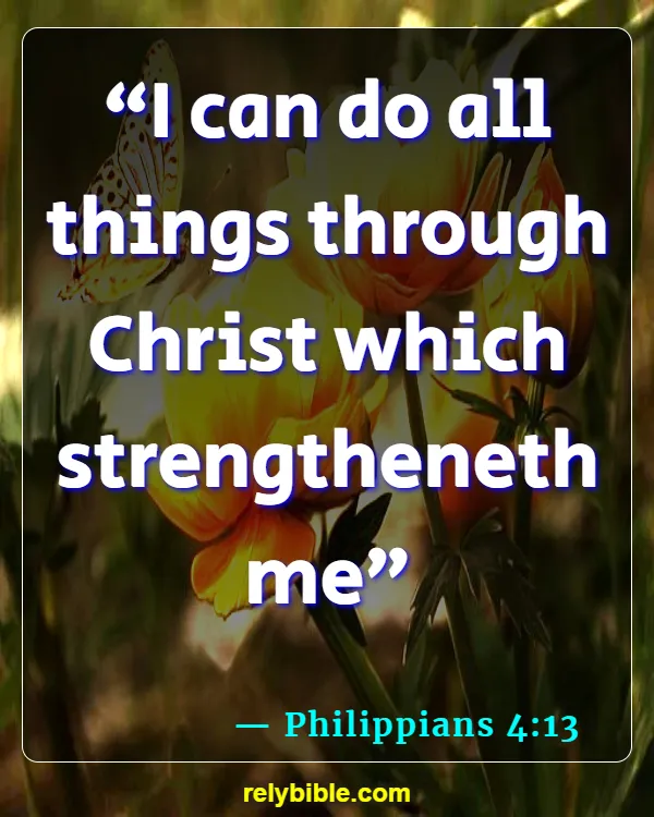 Bible verses About Cancer (Philippians 4:13)