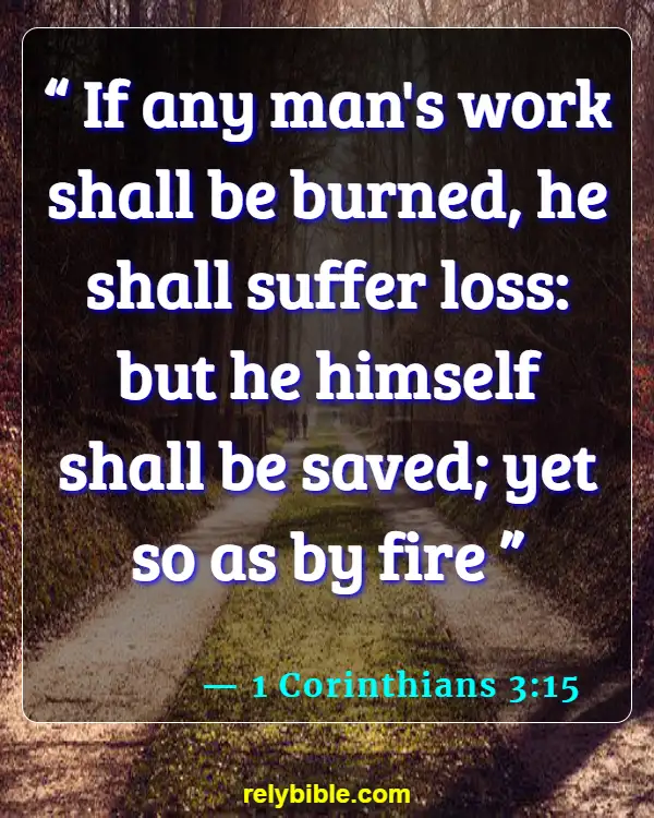 Bible verses About Athletes (1 Corinthians 3:15)