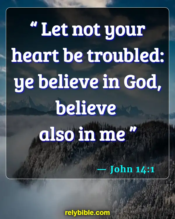 Bible verses About Worry (John 14:1)