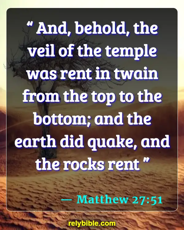 Bible verses About Zombies (Matthew 27:51)