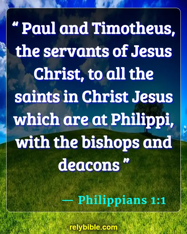 Bible verses About Sudden Death (Philippians 1:1)