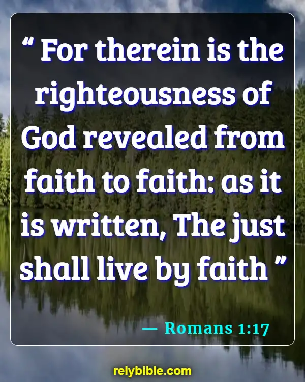 Bible verses About Science And Faith (Romans 1:17)