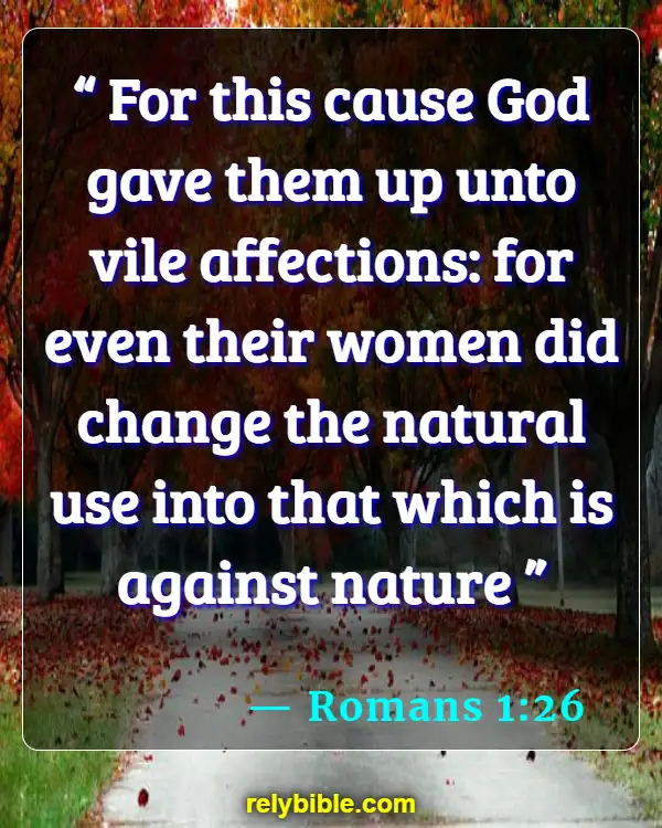 Bible verses About Physical Violence (Romans 1:26)