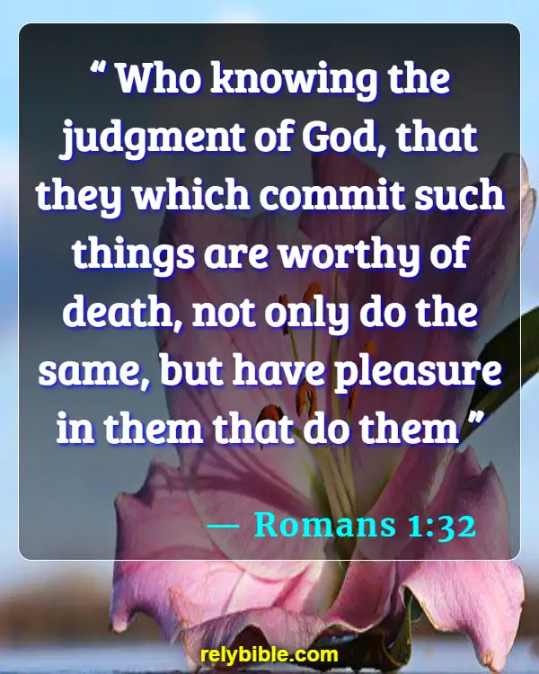 Bible verses About Wrath (Romans 1:32)