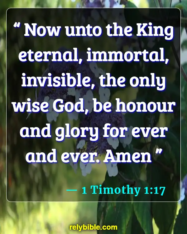 Bible verses About Spirit (1 Timothy 1:17)