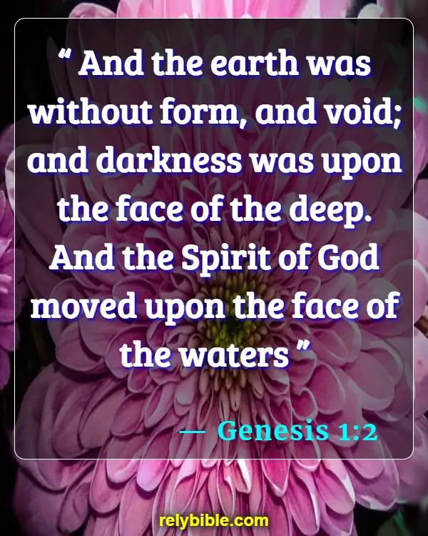 Bible verses About Spirit (Genesis 1:2)