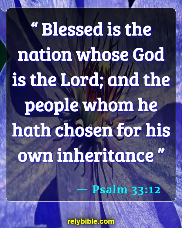 Bible verses About Nations (Psalm 33:12)